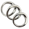 MenSteel Cockring en métal Curved Steel